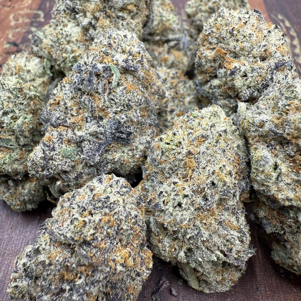 Cotton Candy Kush harvested flower, as labeled by the cited photo source
