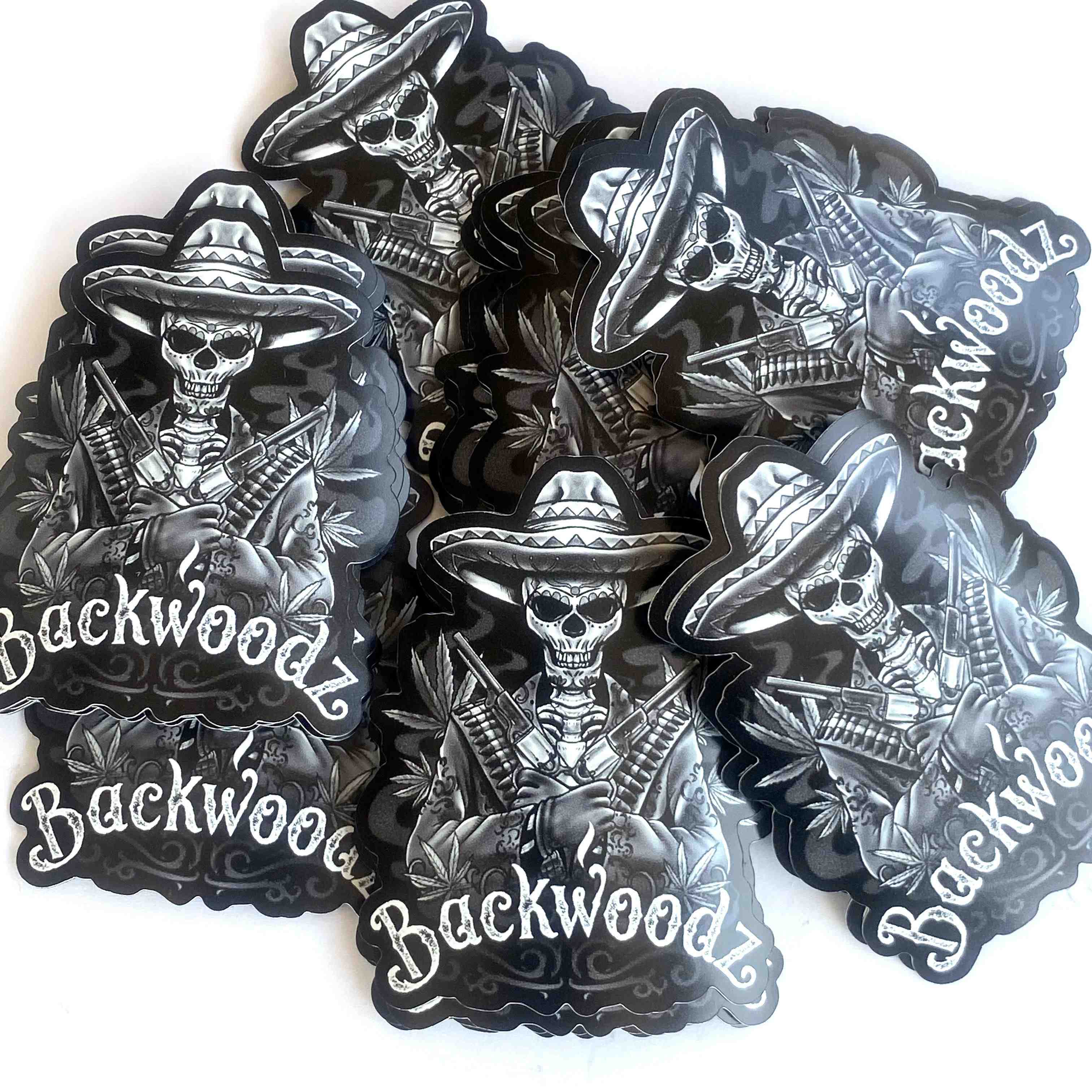 BackWoodz Cartel Gunman Magnet