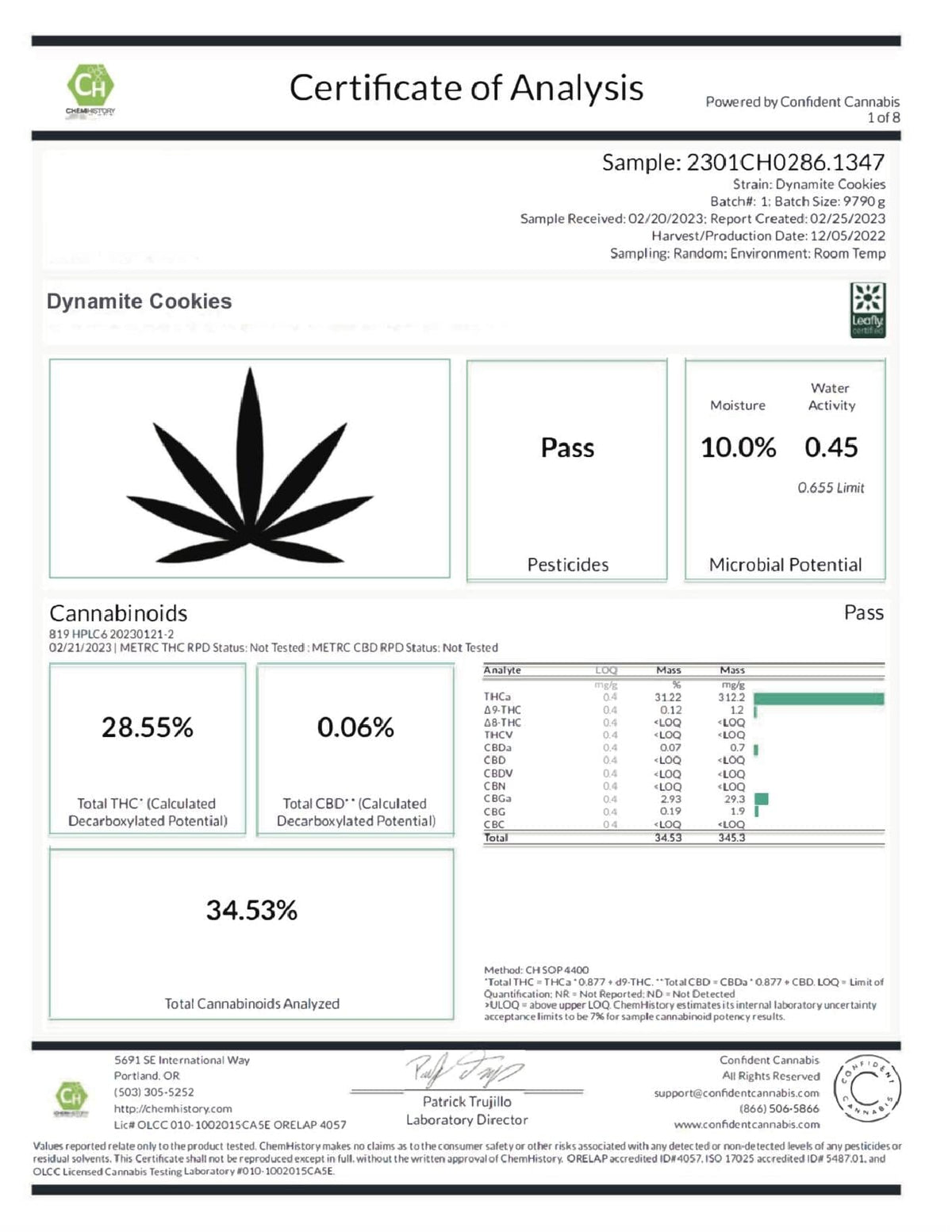 THCA Flower - Dynamite Cookies - BackWoodz Cartel - BW LLC